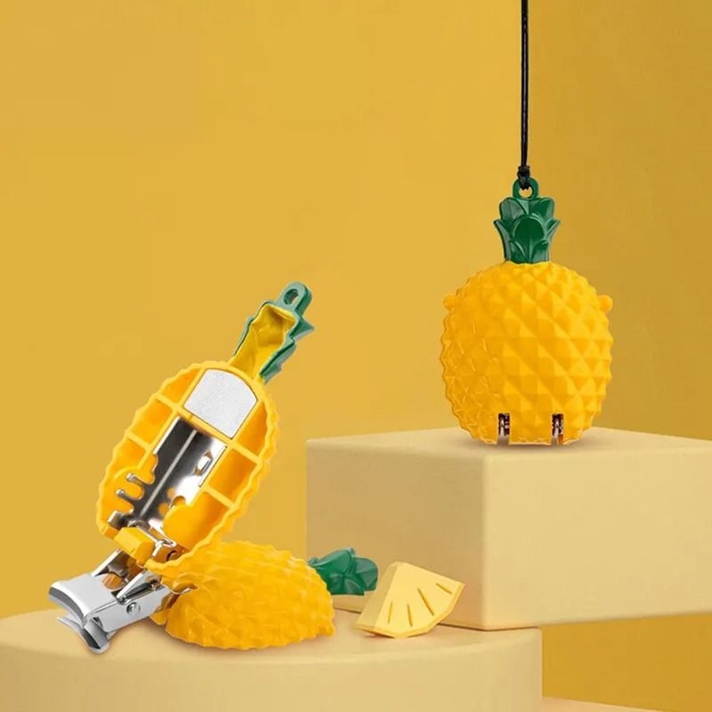 Strawberry Motif Folding Nail Clippers HighEnd Portable Key Fob Tool 3