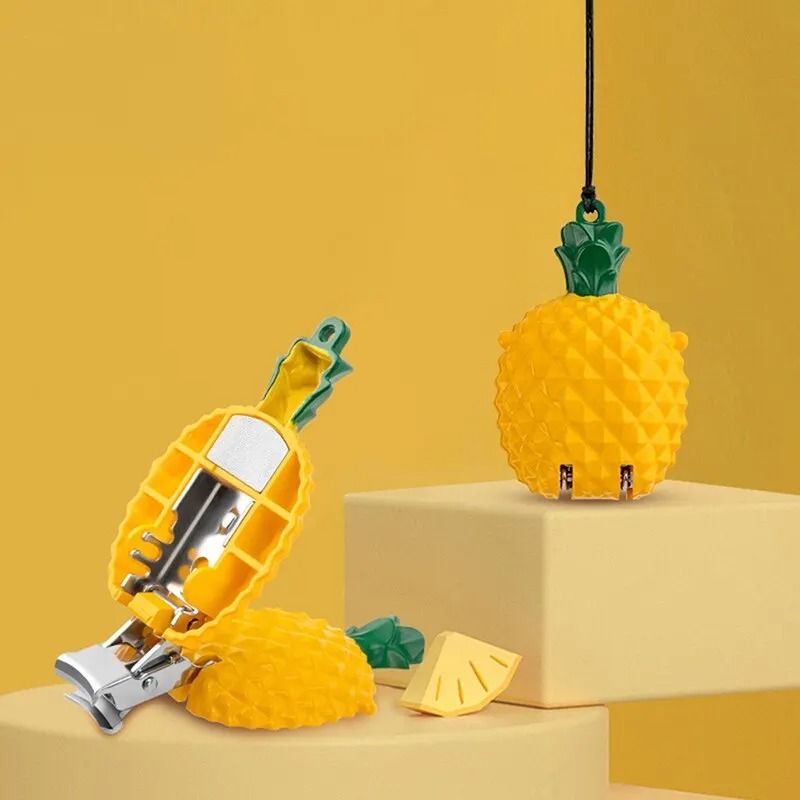 Strawberry Motif Folding Nail Clippers HighEnd Portable Key Fob Tool 3