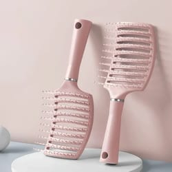 air cushion fluffy hairbrush | anti-hair loss scalp massage brush