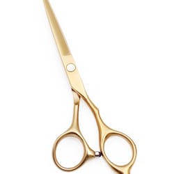 japan 440c steel hairdressing shears | precision gold barber scissors