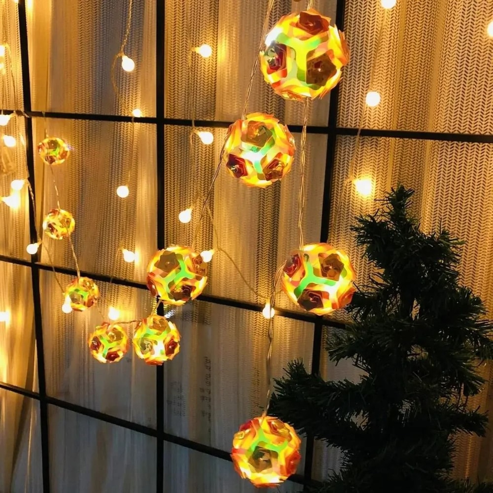 Romantic Rose Flower LED String Lights 3