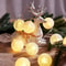 Soft Glow Cotton Ball Fairy Lights 4