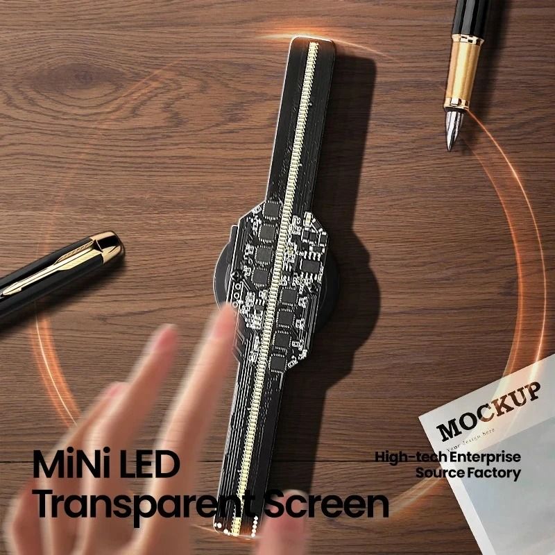 Portable 3D Holographic Projection Fan 1