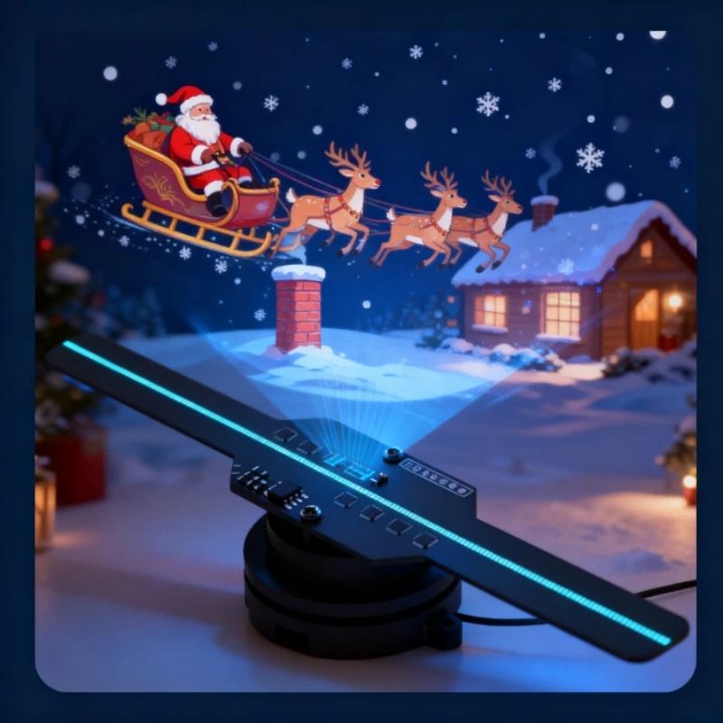 Portable 3D Holographic Projection Fan 2