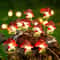 Whimsical Mushroom Forest Fairy Lights 0
