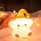 Cute Yellow Star Bedside Night Light 2