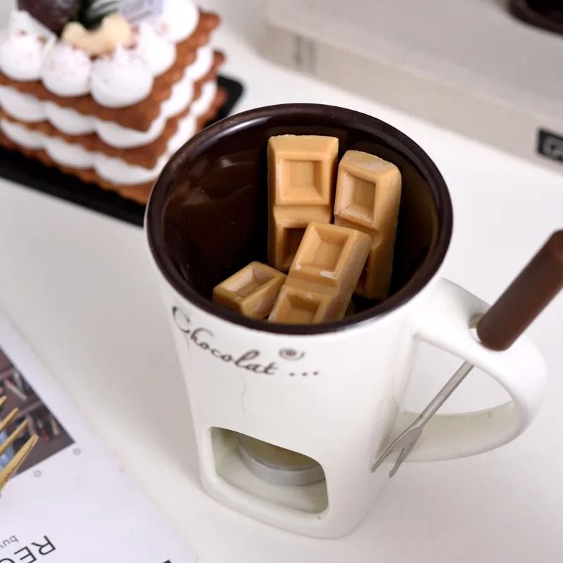 Personal Mini Fondue Mug Set 3