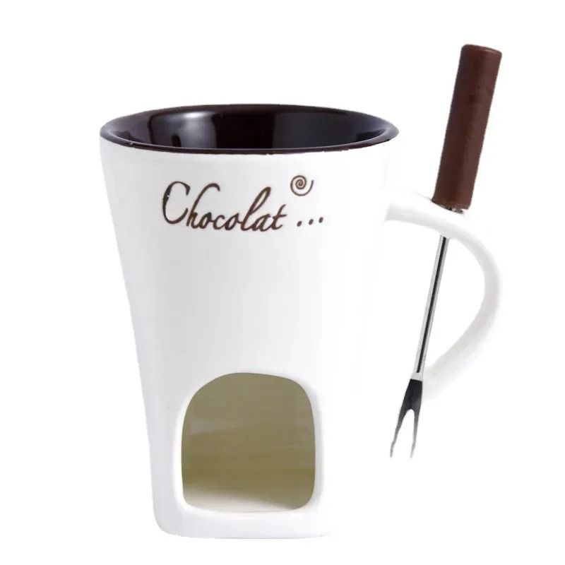 Personal Mini Fondue Mug Set 4