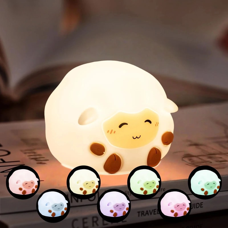 Cute Cartoon Animal Silicone Touch Lamp 3