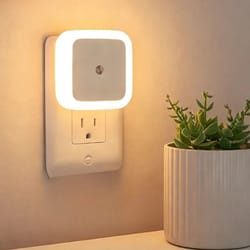 mini square led plug-in night light