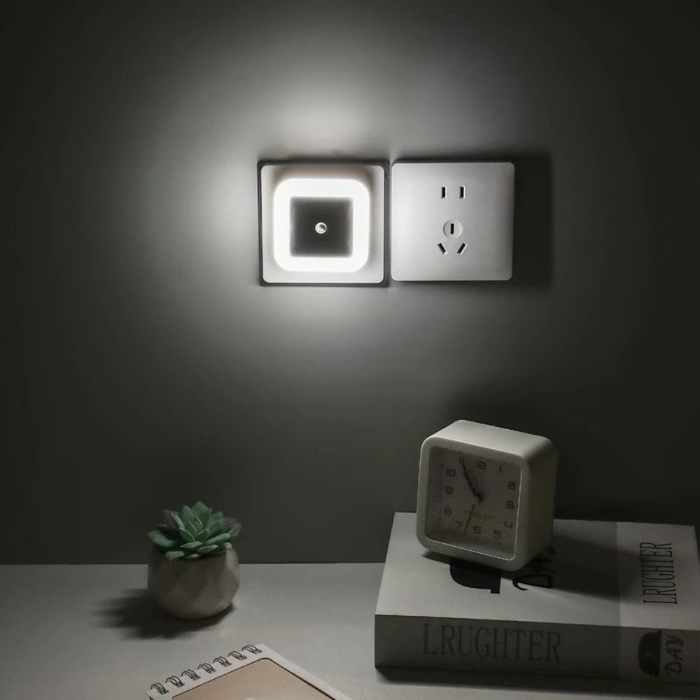 Mini Square LED PlugIn Night Light 7