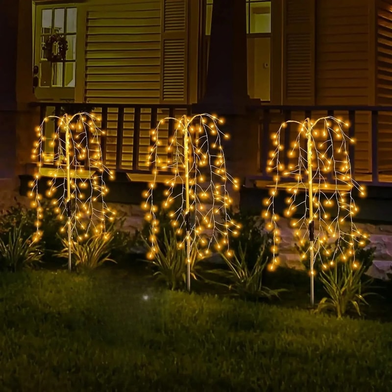 Solar Powered Garden Fireworks Lights 1
