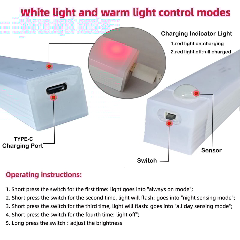 UltraSlim Smart Motion Sensor LED Bar 5