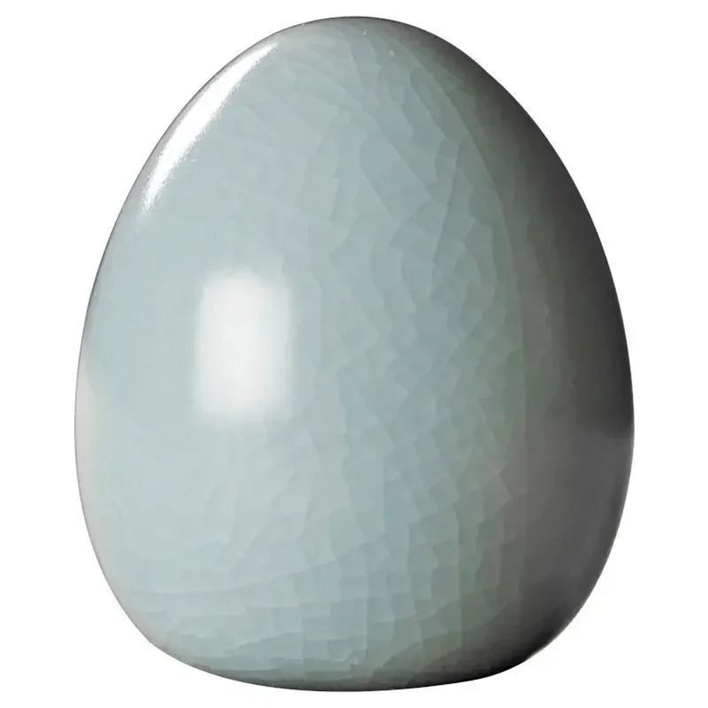 Artisanal Ru Kiln Crackled Egg Tea Pet 4