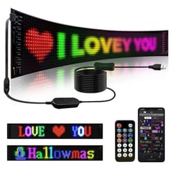 flexible smart led matrix pixel panel