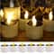 6Piece Solar Powered Waterproof Candle Set 6