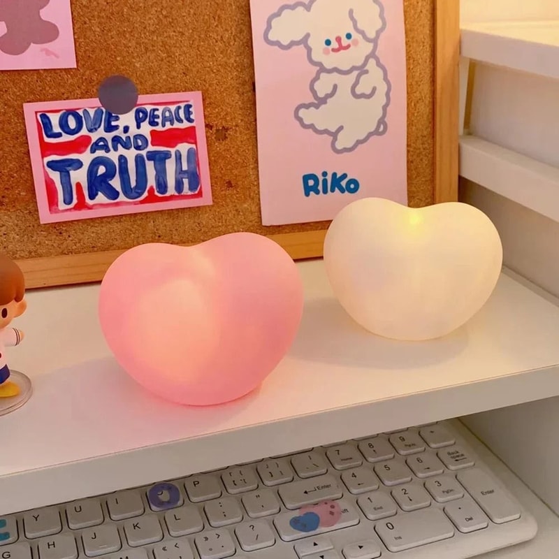 3D Heart Anniversary Mood Lamp 3