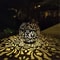 Solar Iron Art Hanging Projection Light 0