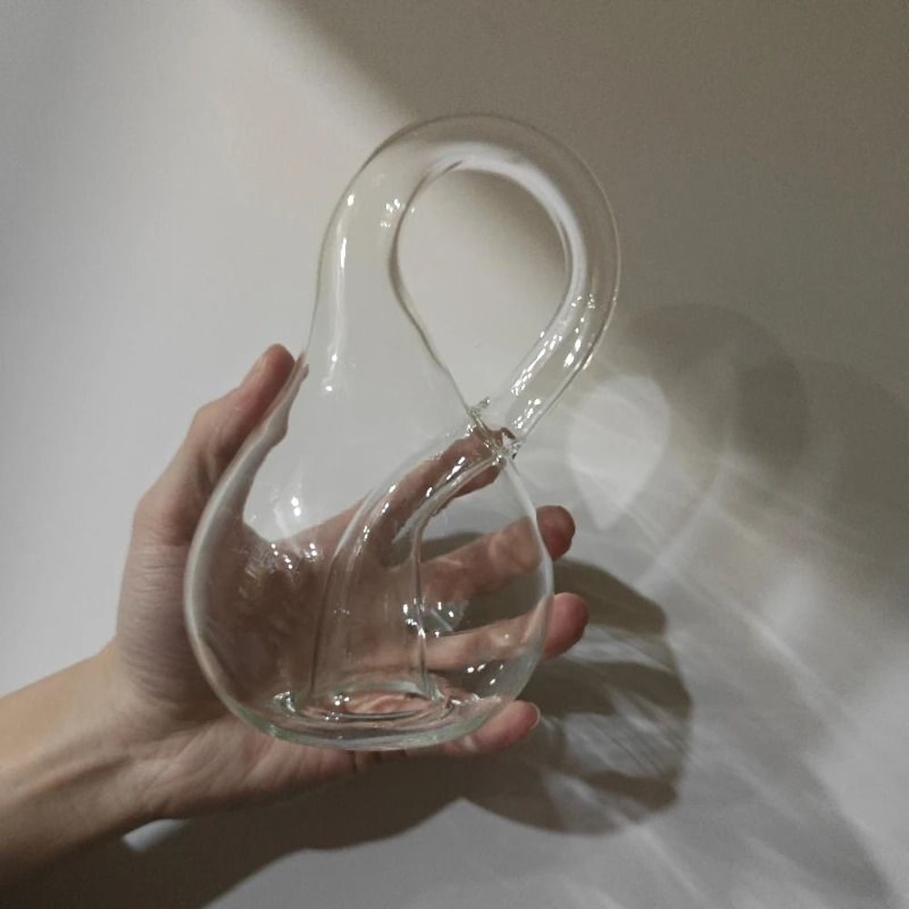 Mathematical Klein Bottle Glass Sculpture 1