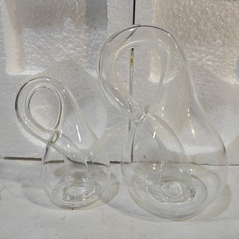 Mathematical Klein Bottle Glass Sculpture 3