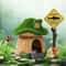 Whimsical Mushroom Moss House Ornament 0
