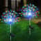 Solar Powered Starburst Firework Stakes 0