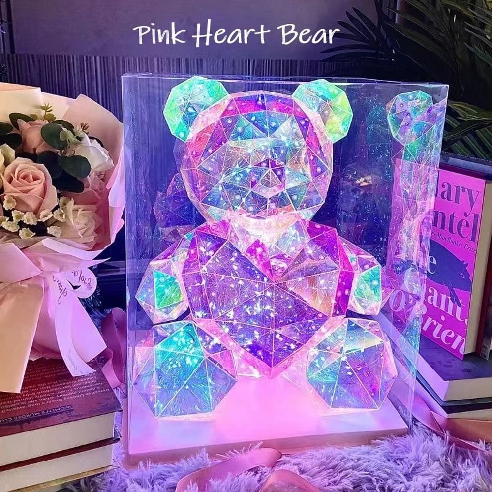 Radiant Galaxy Teddy Bear Mood Lamp 4