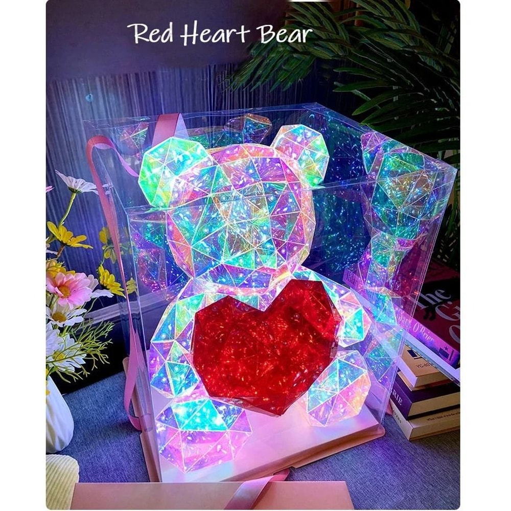 Radiant Galaxy Teddy Bear Mood Lamp 5