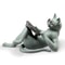 Scholarly Literature Cat Figurine 2