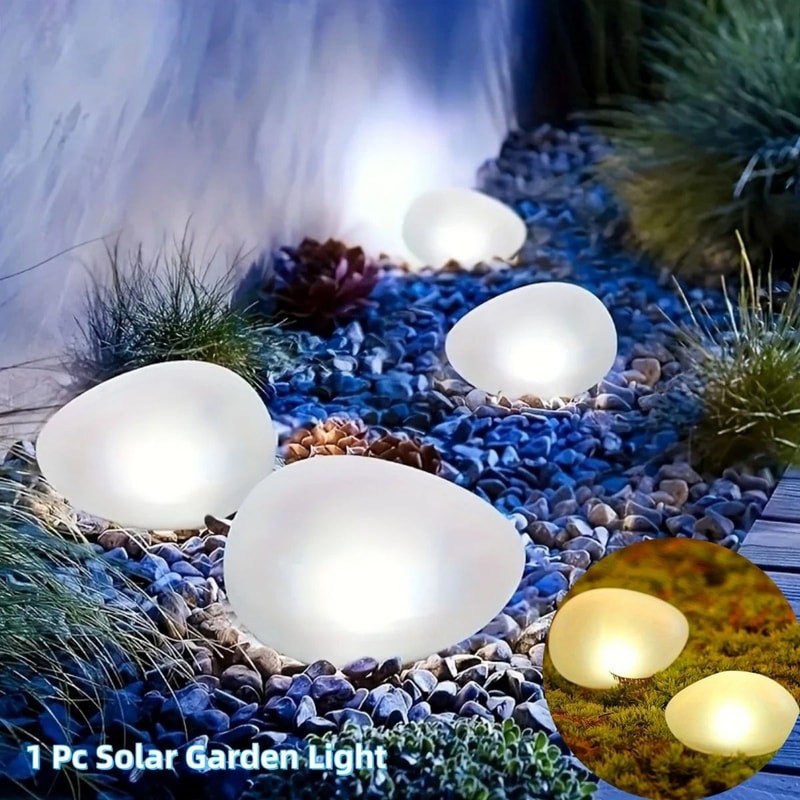 NaturalGlow Solar Rock Spotlights 0