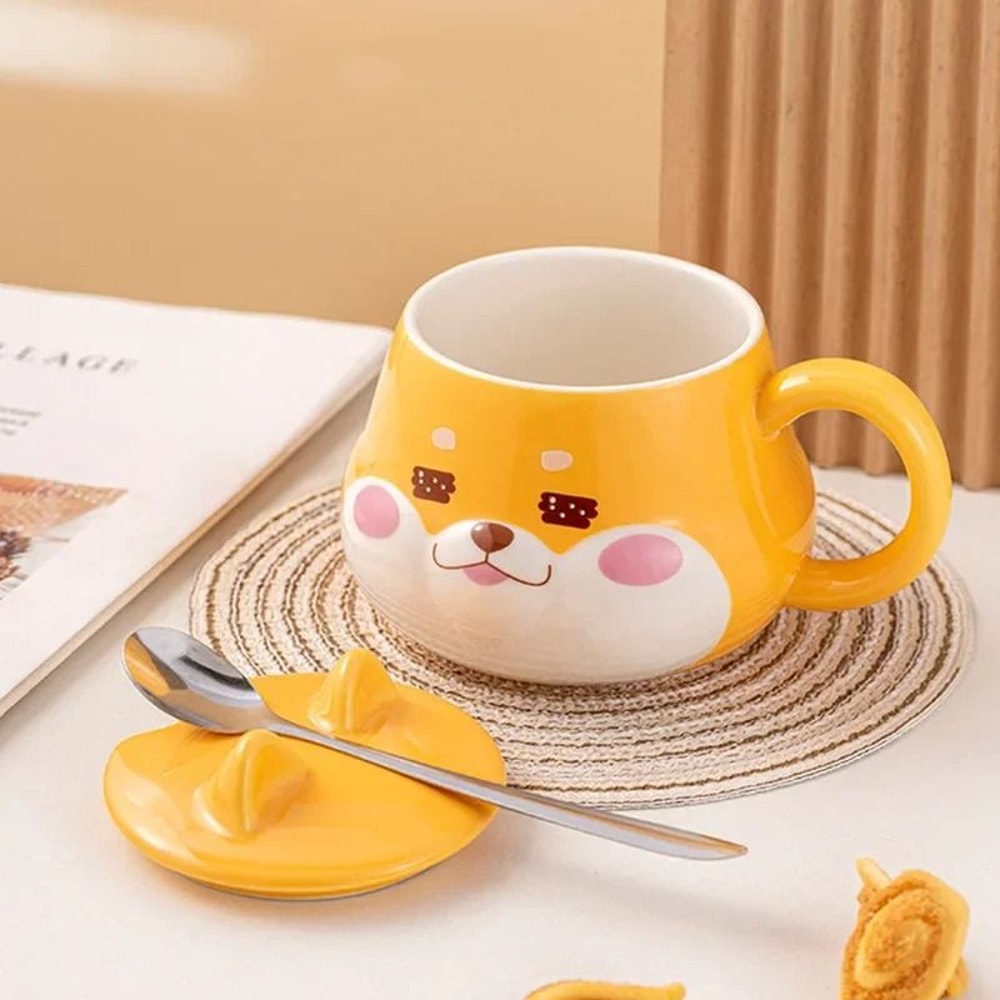 Loyal Spirit Shiba Inu Ceramic Mug 3