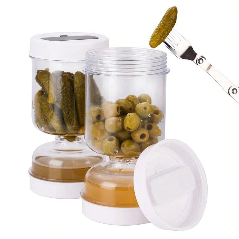 DuoChamber Pickle Hourglass With Integrated Fork 3