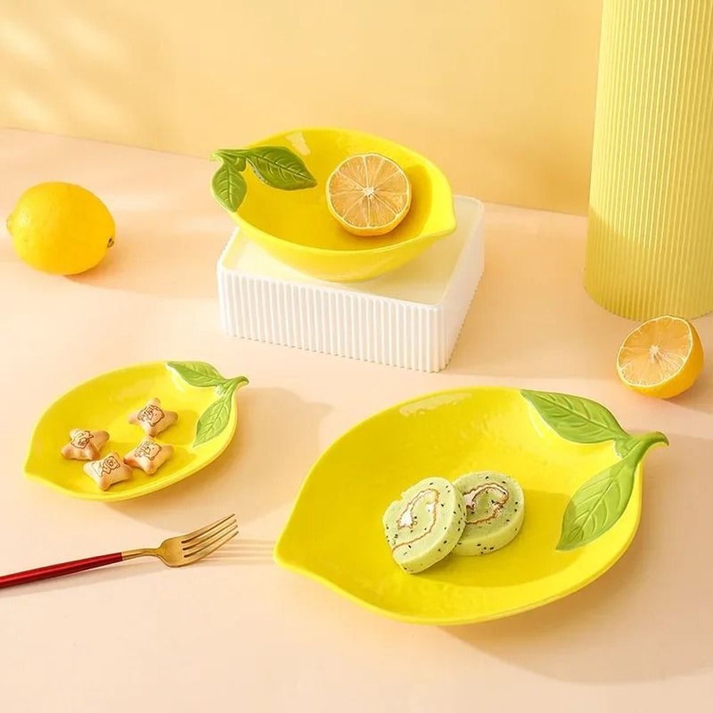 Zesty Orchard Ceramic Lemon Collection 0