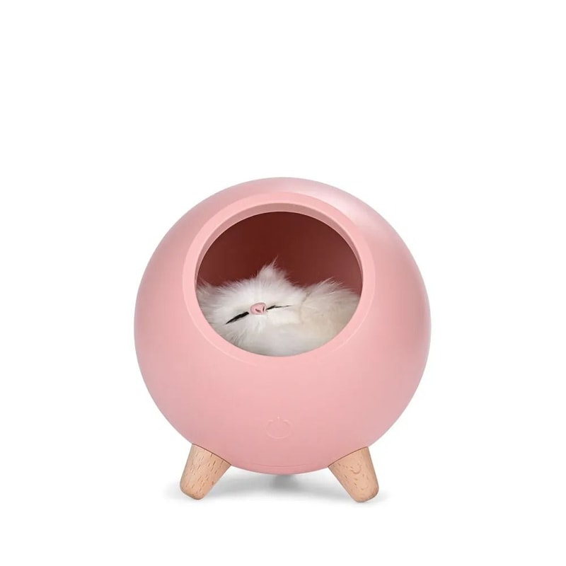 WhiskersintheWoods Kitten Nest Lamp 6