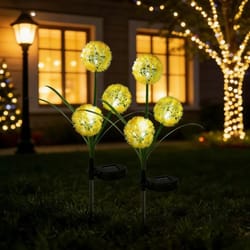 sphero-glow triple-head solar alliums