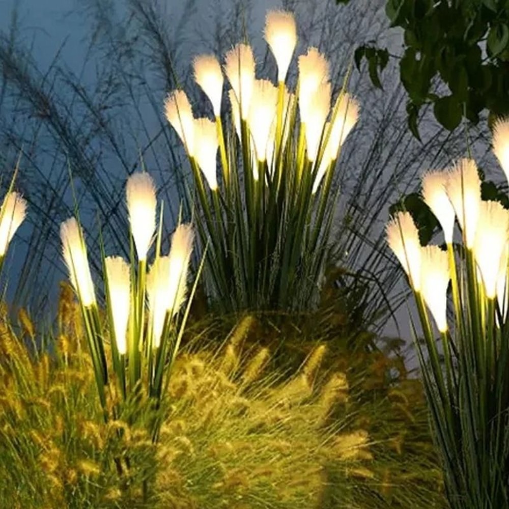 SwayingGlow Solar Reed Sconces 3