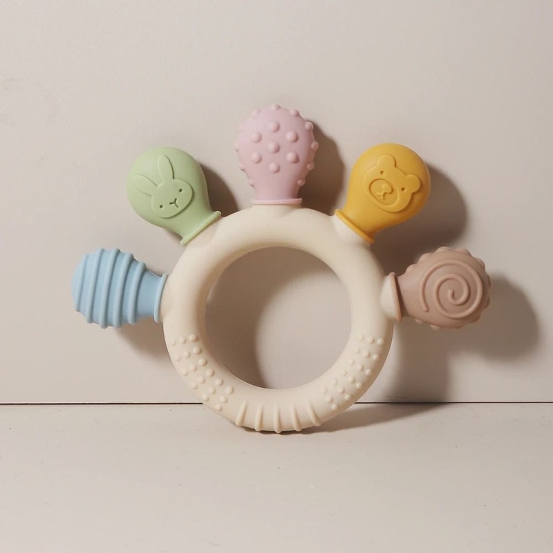 PrismFlex Sensory Teething Ring 6