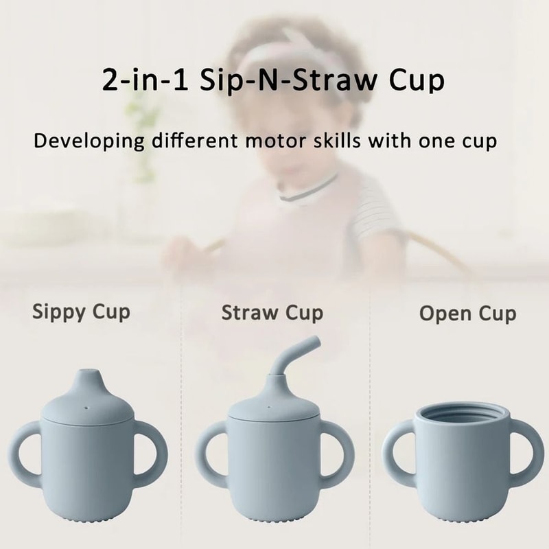 DuoFlow 2in1 Silicone Transition Cup 4