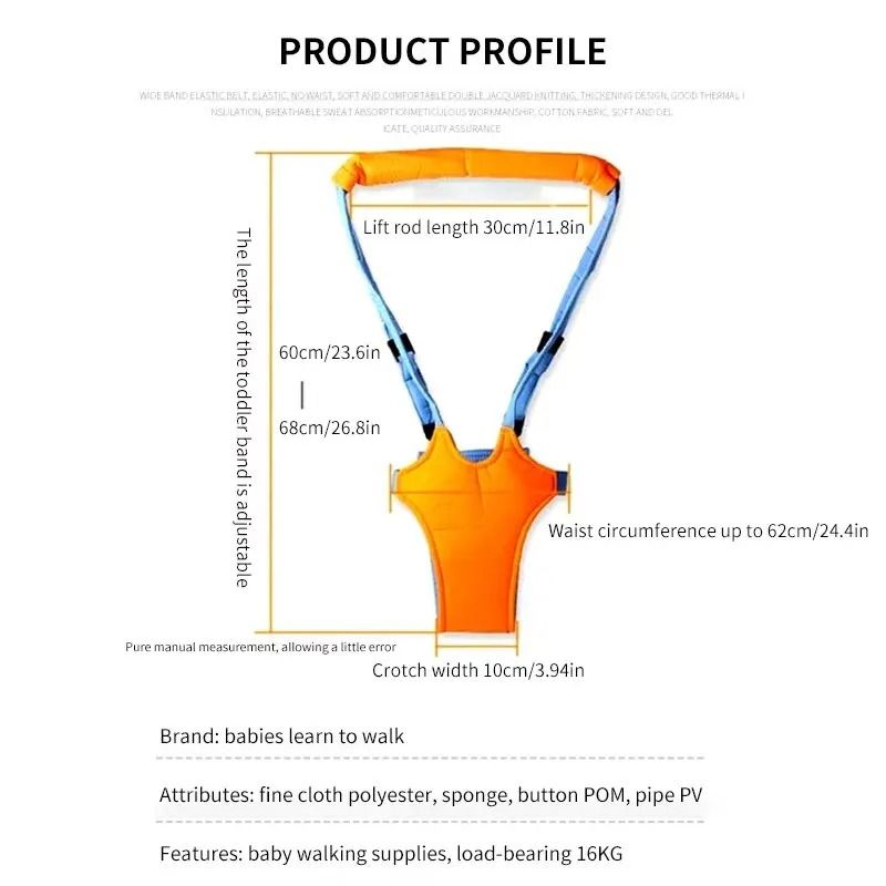 StepReady Adjustable Baby Walking Harness 4