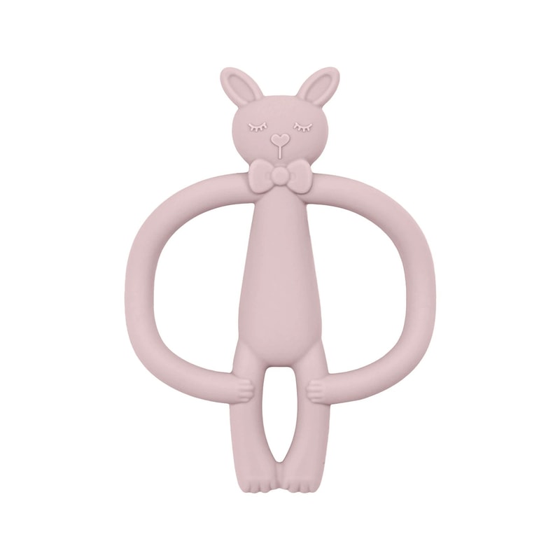 Cottontail Comfort Silicone Rabbit Teether 9