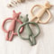 Cottontail Comfort Silicone Rabbit Teether 3