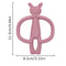 Cottontail Comfort Silicone Rabbit Teether 4