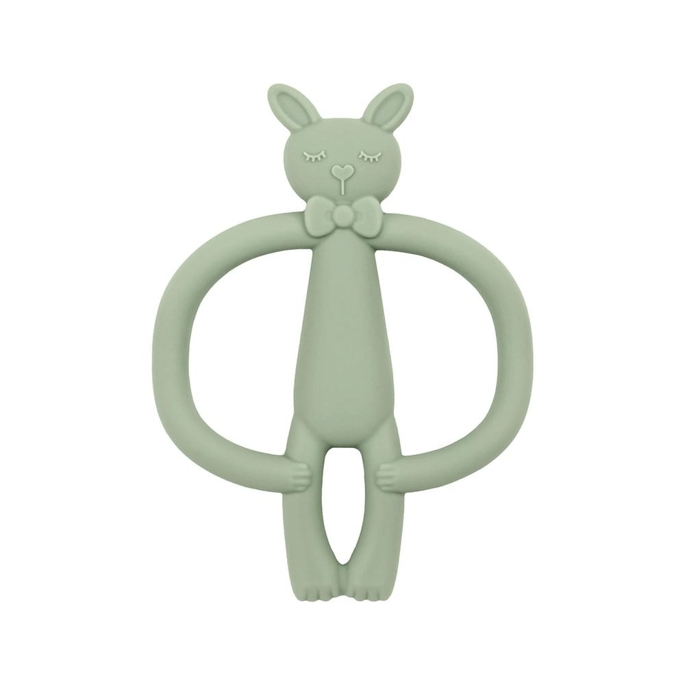 Cottontail Comfort Silicone Rabbit Teether 7