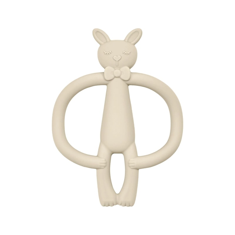 Cottontail Comfort Silicone Rabbit Teether 8