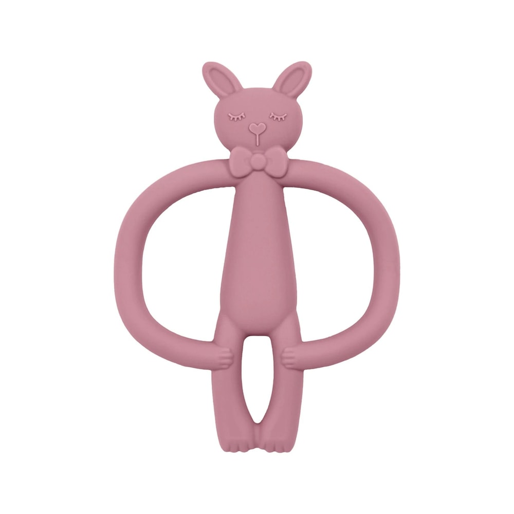 Cottontail Comfort Silicone Rabbit Teether 10