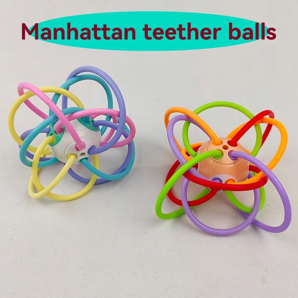 Manhattan Prism Sensory Teether Ball 0