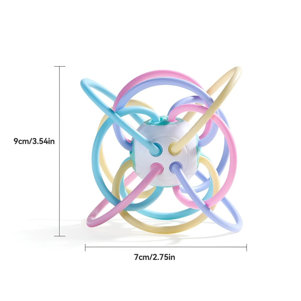 Manhattan Prism Sensory Teether Ball 5