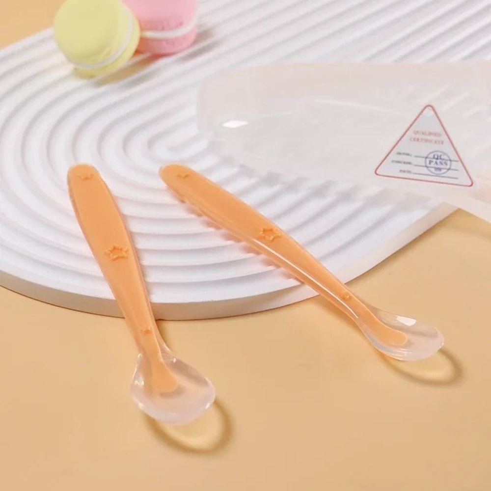 Starlight SoftTouch Silicone Training Spoon Set 2