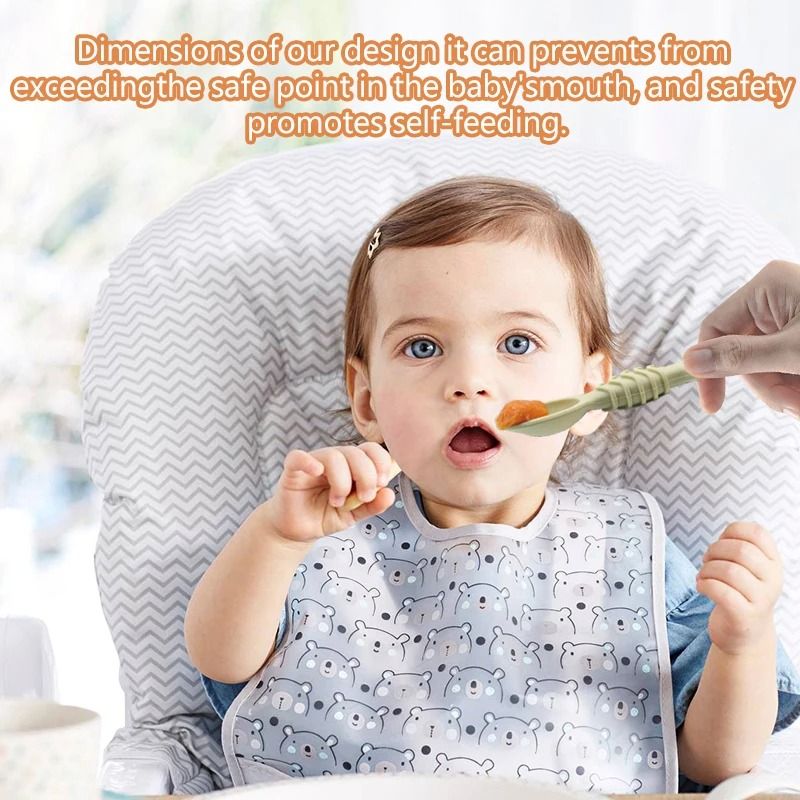 FirstBites Silicone Training Spoon Set 2