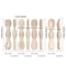 FirstBites Silicone Training Spoon Set 3
